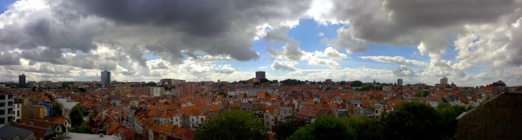Fin de journée sur Ixelles
