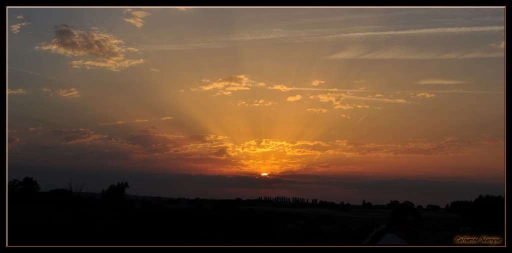 Rayons du soir!