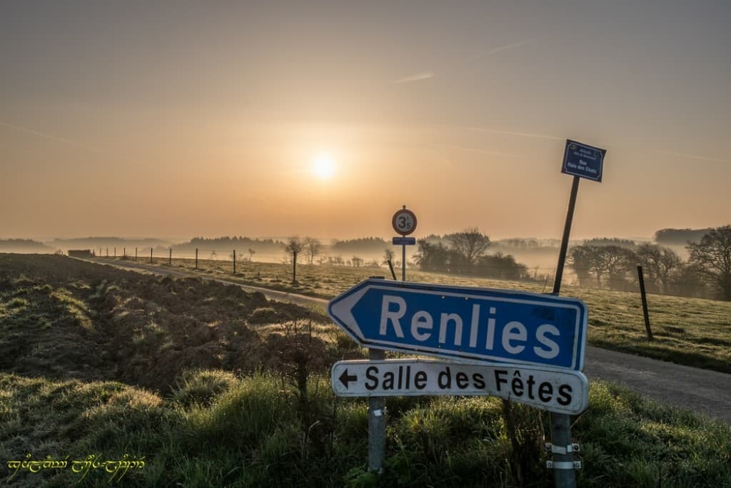 Lever brumeux