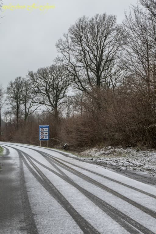 Ici, la neige tient