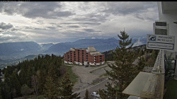 Notre webcam de chamrousse - Roche Béranger - alt. 1800 m - vue vers Grenoble et le Recoin