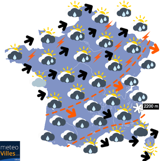 Météo très changeante pour le déconfinement de mercredi 19