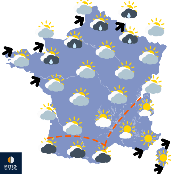 Fin imminente de 2 semaines de mauvais temps !