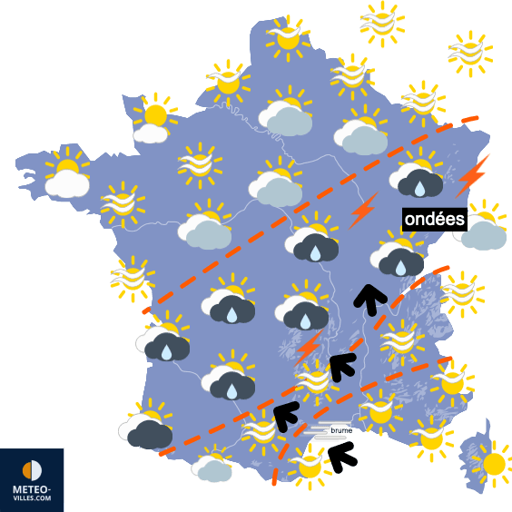 Des orages pour ce week-end ?
