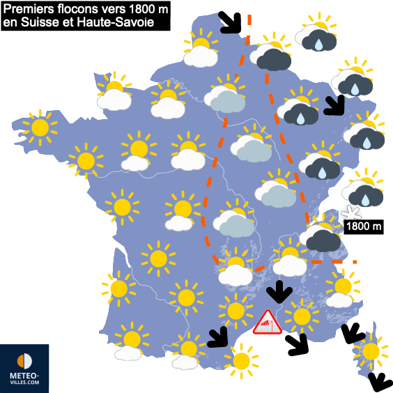 Plus sec et moins frais, avant des orages méditerranéens