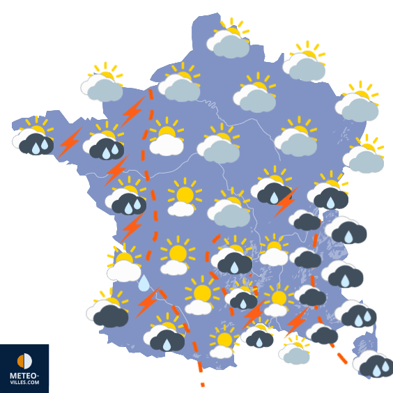 Nette amélioration entre mardi et mercredi