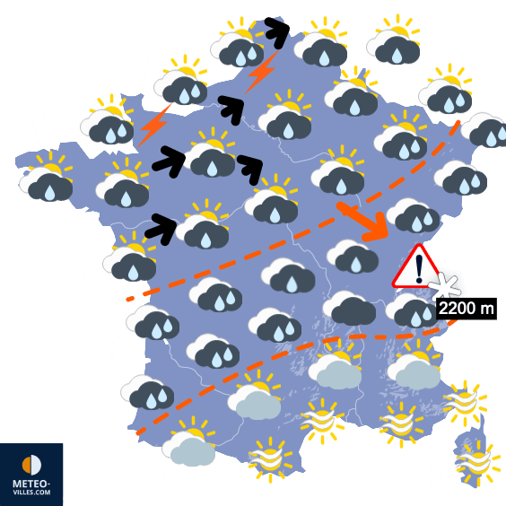 Fin imminente de la période très humide