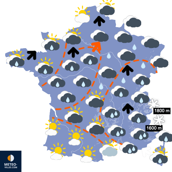 Un week-end très agité (notamment dans le Sud-est) !