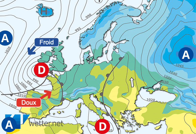 Carte de prévisions d'europe du Dimanche 25 février 2024