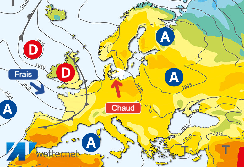 Carte de prévisions d'europe du Dimanche 26 mai 2024