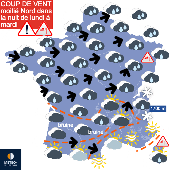 Coup de froid et premières neiges, puis redoux