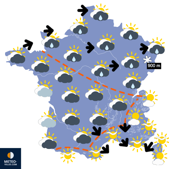 Belle semaine, puis une goutte froide à partir de vendredi