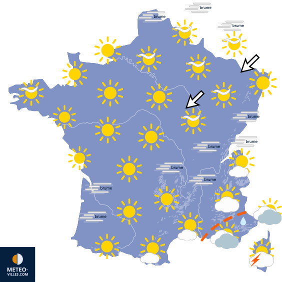 Temps stable, mais arrivée du froid