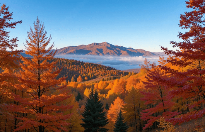 À partir de quelle période les couleurs automnales transforment-elles nos paysages ?