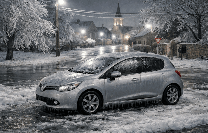Attention à la vigilance pluie verglaçante et neige de mercredi !