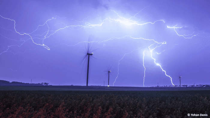 Les orages de grêle sont de retour !