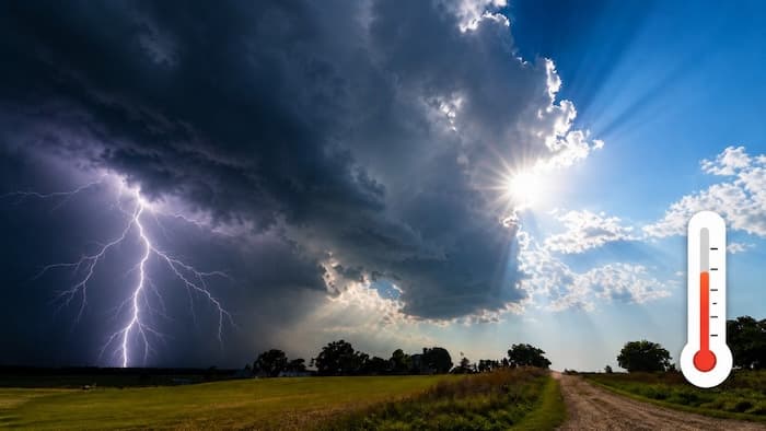 La température bondit de 10°C pour le 8 mai avant un retour brutal des orages