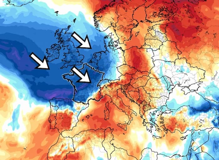 Nouvelle descente d’air polaire : un début de semaine à nouveau très frais en France
