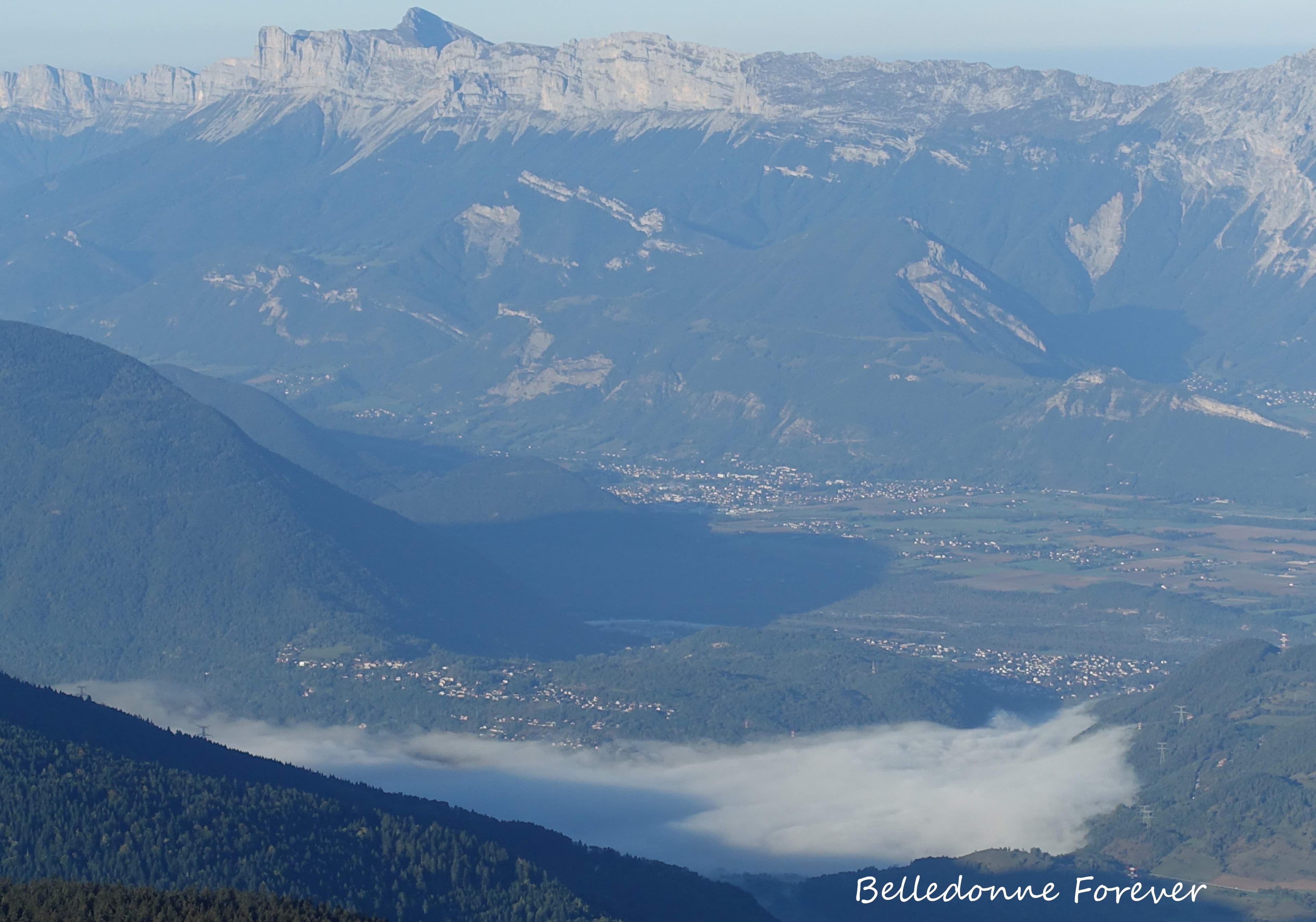 Brouillard habituel sur Vizille A.P