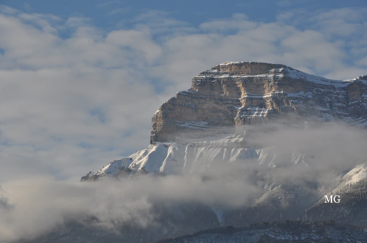 Dent de Crolles dans son écrin de neige !!!