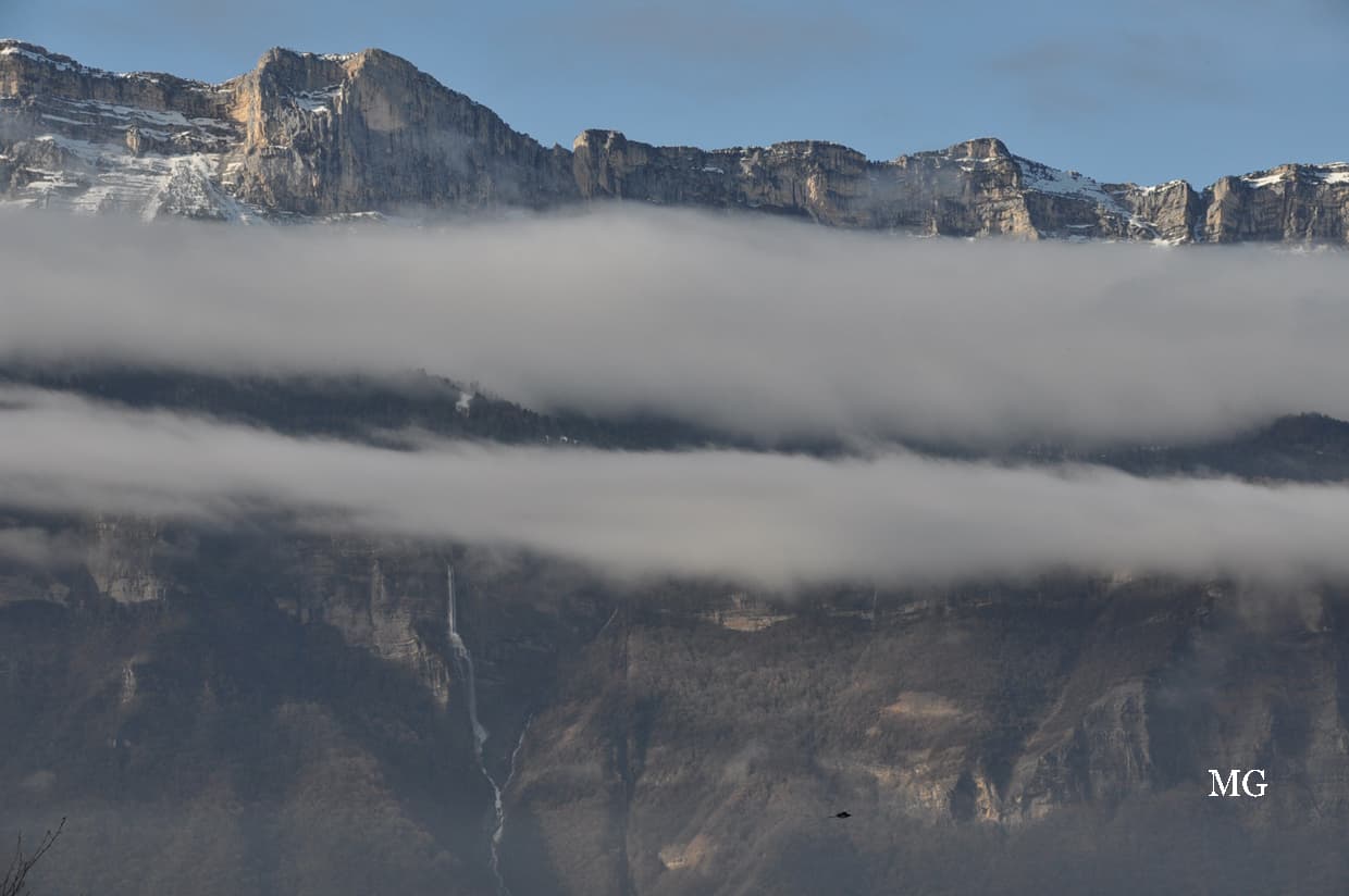 Eclaircie fugace sur le massif de la Chartreuse !!!