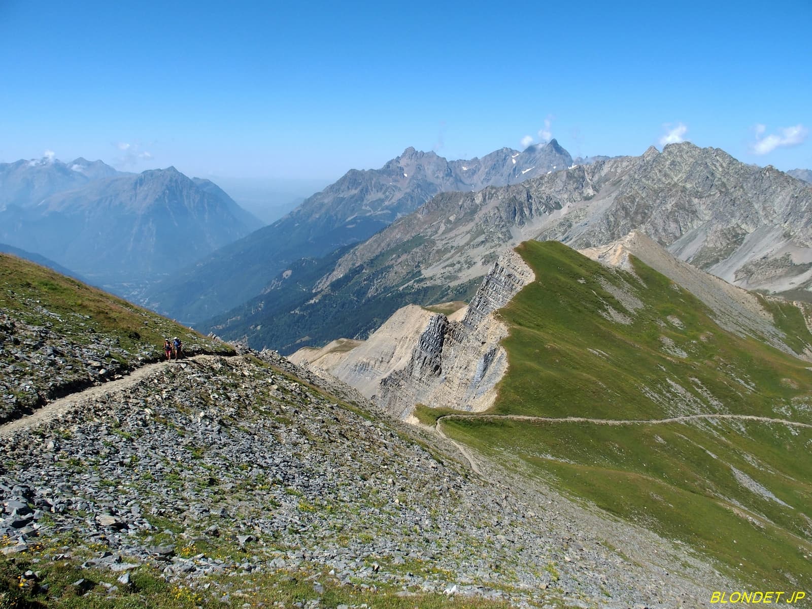 Nouveau sentier des Aiguillettes