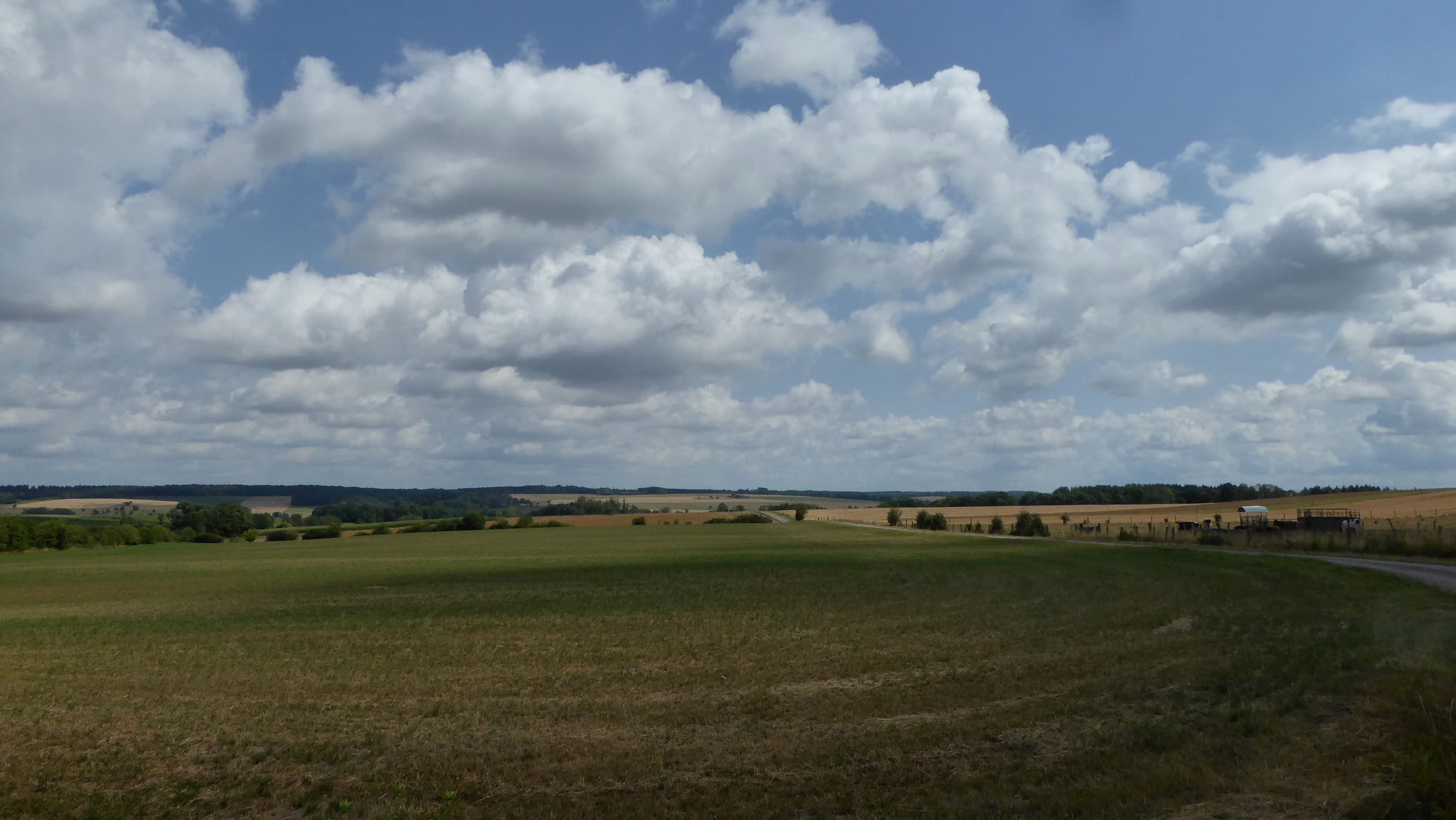 Nombreux cumulus