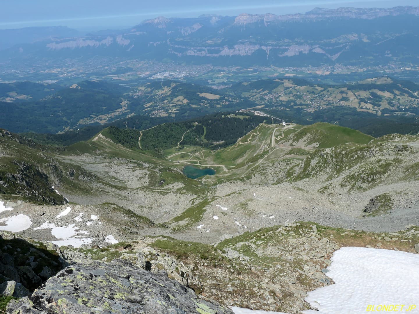 Lac de la Jasse vu du Col de la Jasse