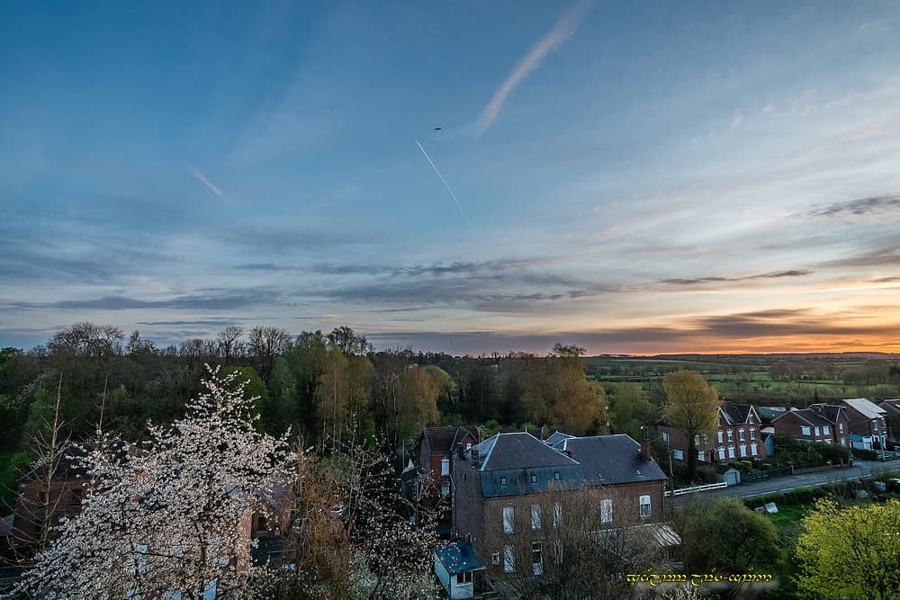 Printanière vue sur la vallée