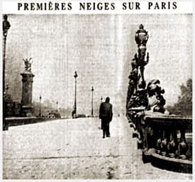 neige fin novembre 1952