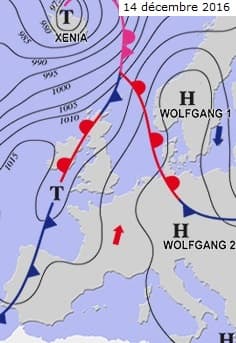 Image d'illustration pour Pressions atmosphériques exceptionnelles sous l'anticyclone Yörn