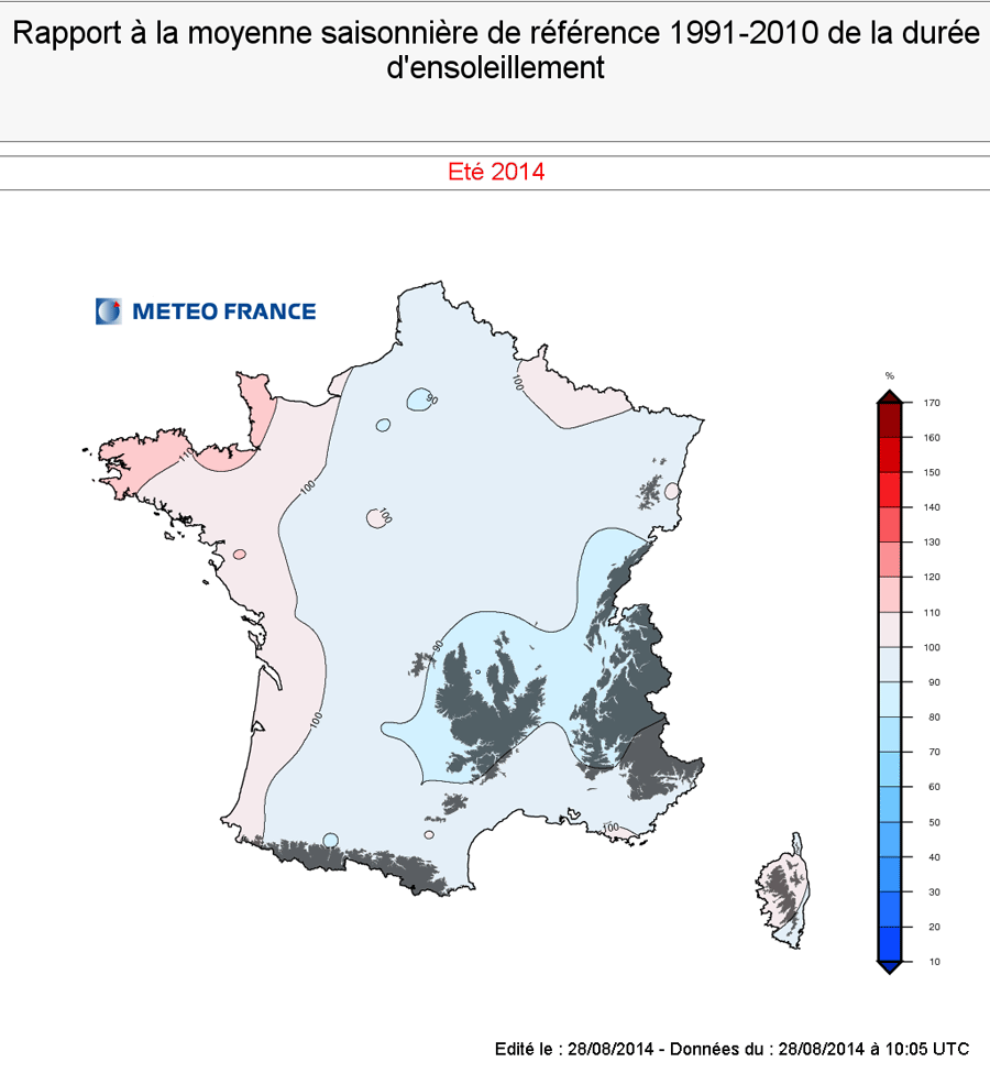 Image d'illustration pour Pré bilan de l'été 2014 : maussade mais contrasté grâce au mois de juin