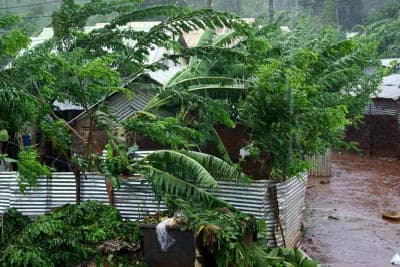 Image d'illustration pour Orages, chaleur et dépression tropicale autour de La Réunion