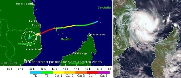 Image d'illustration pour Cyclone Kenneth meurtrier sur les Comores et le Mozambique
