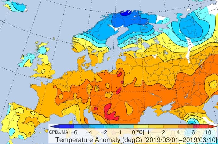Image d'illustration pour Douceur sur le long terme malgré les giboulées ? 