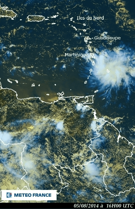 Image d'illustration pour Onde tropicale : fortes pluies en Martinique dans un contexte de sécheresse