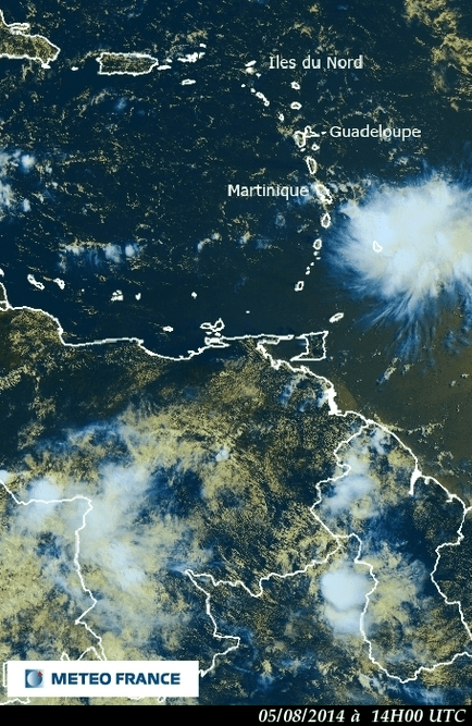 Image d'illustration pour Onde tropicale : fortes pluies en Martinique dans un contexte de sécheresse