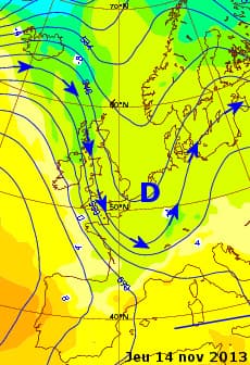 Image d'illustration pour Pluie, fraîcheur et neige sur la France