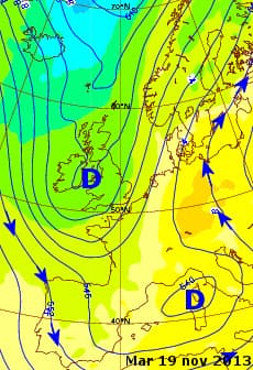 Image d'illustration pour Pluie, fraîcheur et neige sur la France