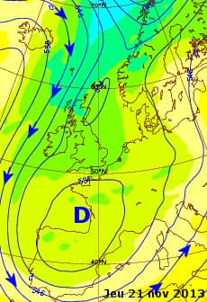 Image d'illustration pour Pluie, fraîcheur et neige sur la France