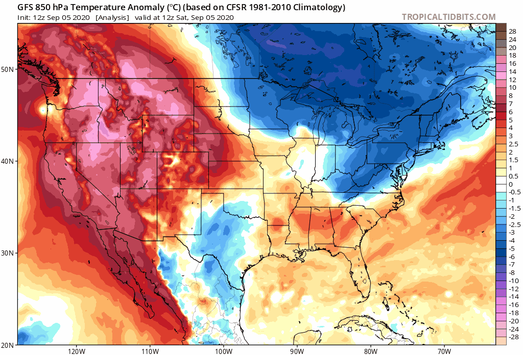 Image d'illustration pour Etats-Unis : lorsque l'été et l'hiver se confrontent !