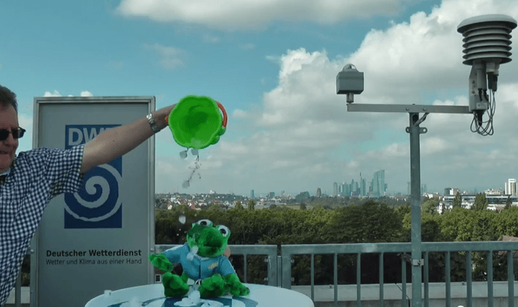 Image d'illustration pour Ice Bucket Challenge du Deutscher Wetterdienst
