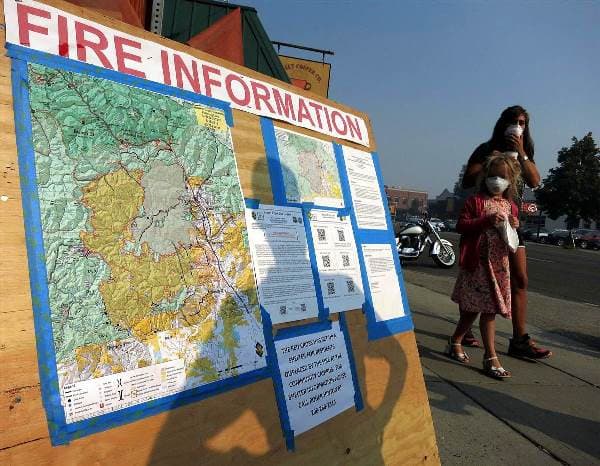 Image d'illustration pour Incendies aux Etats-Unis : alerte maximale