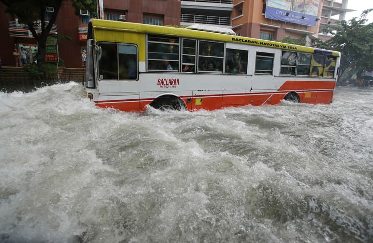 Image d'illustration pour Records de précipitations aux Philippines