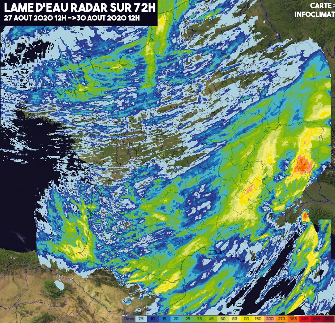 Image d'illustration pour Pluie, fraîcheur et neige sur les Alpes : l'automne à la fin août 