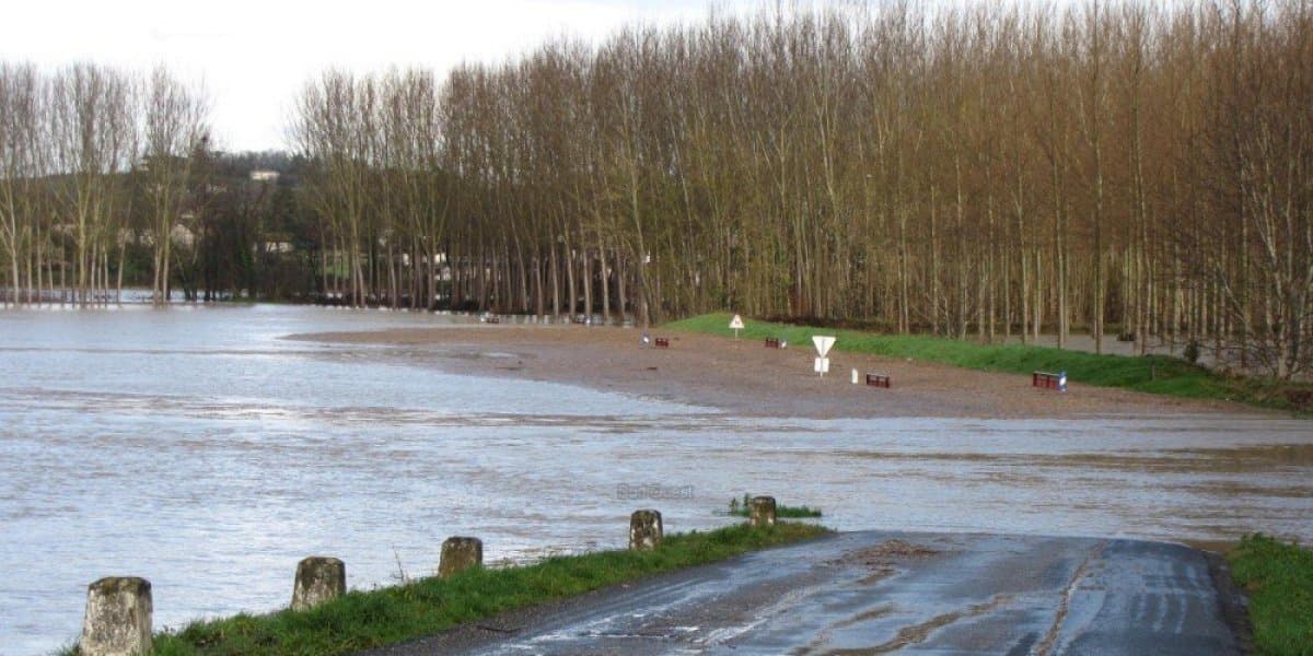 Image d'illustration pour Inondations majeures dans le Sud-Ouest du 24 janvier au 6 février