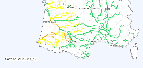 Image d'illustration pour Suivi des intempéries dans le Sud-Ouest et près des Pyrénées