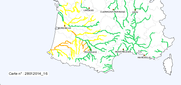 Image d'illustration pour Suivi des intempéries dans le Sud-Ouest et près des Pyrénées