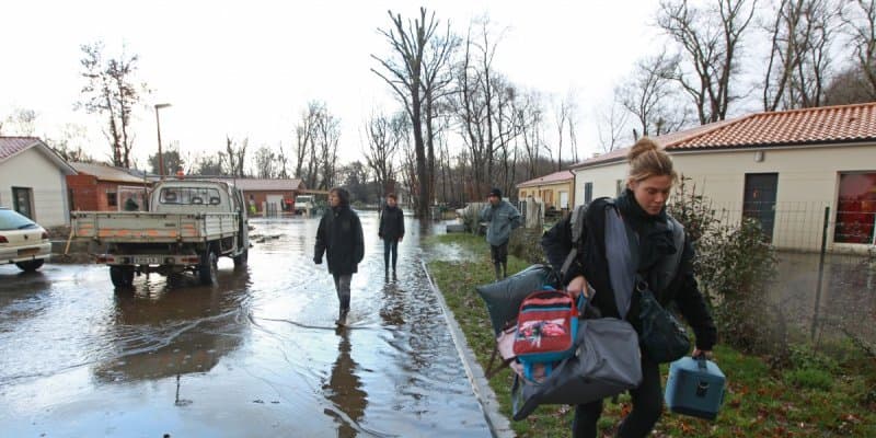 Image d'illustration pour Inondations majeures dans le Sud-Ouest du 24 janvier au 6 février
