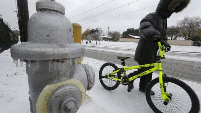 Image d'illustration pour Froid, neige et verglas aux Etats Unis